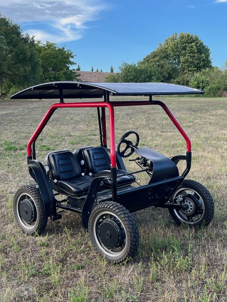 Swinbuggy with the solar roof 